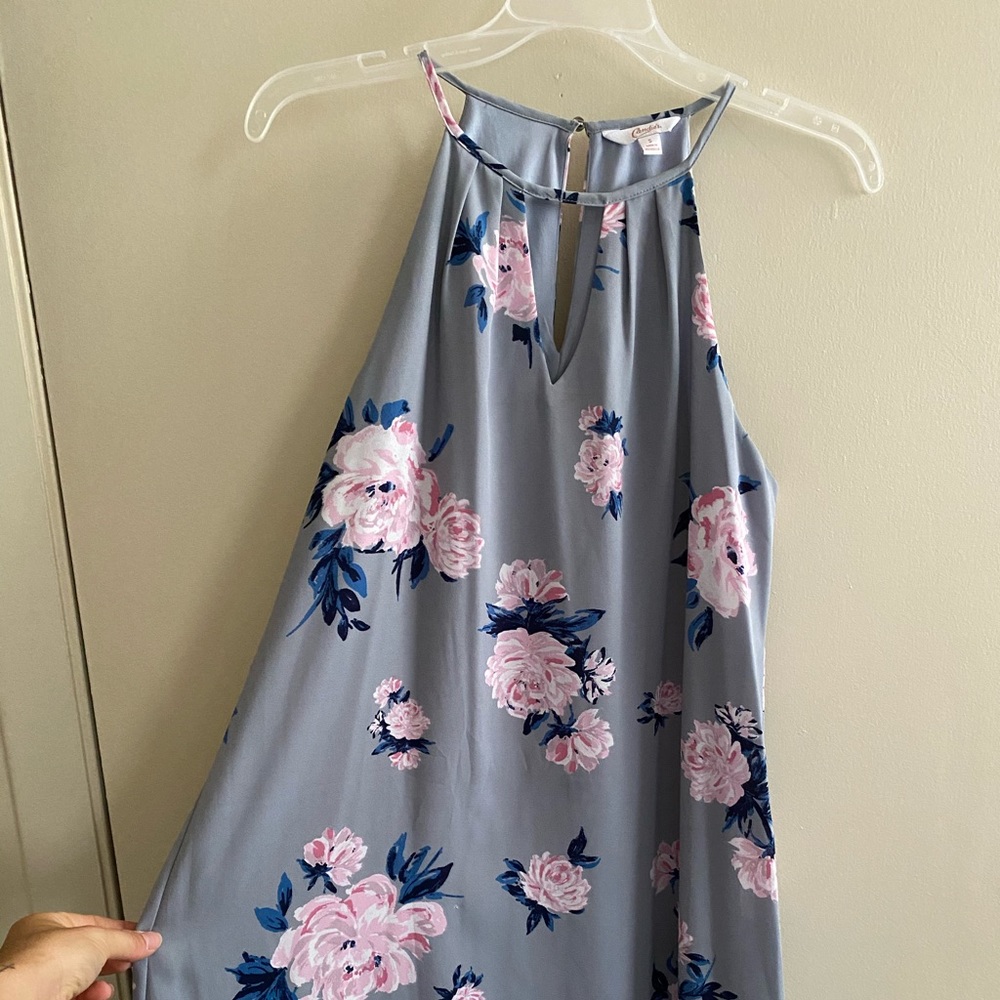 High neck dress